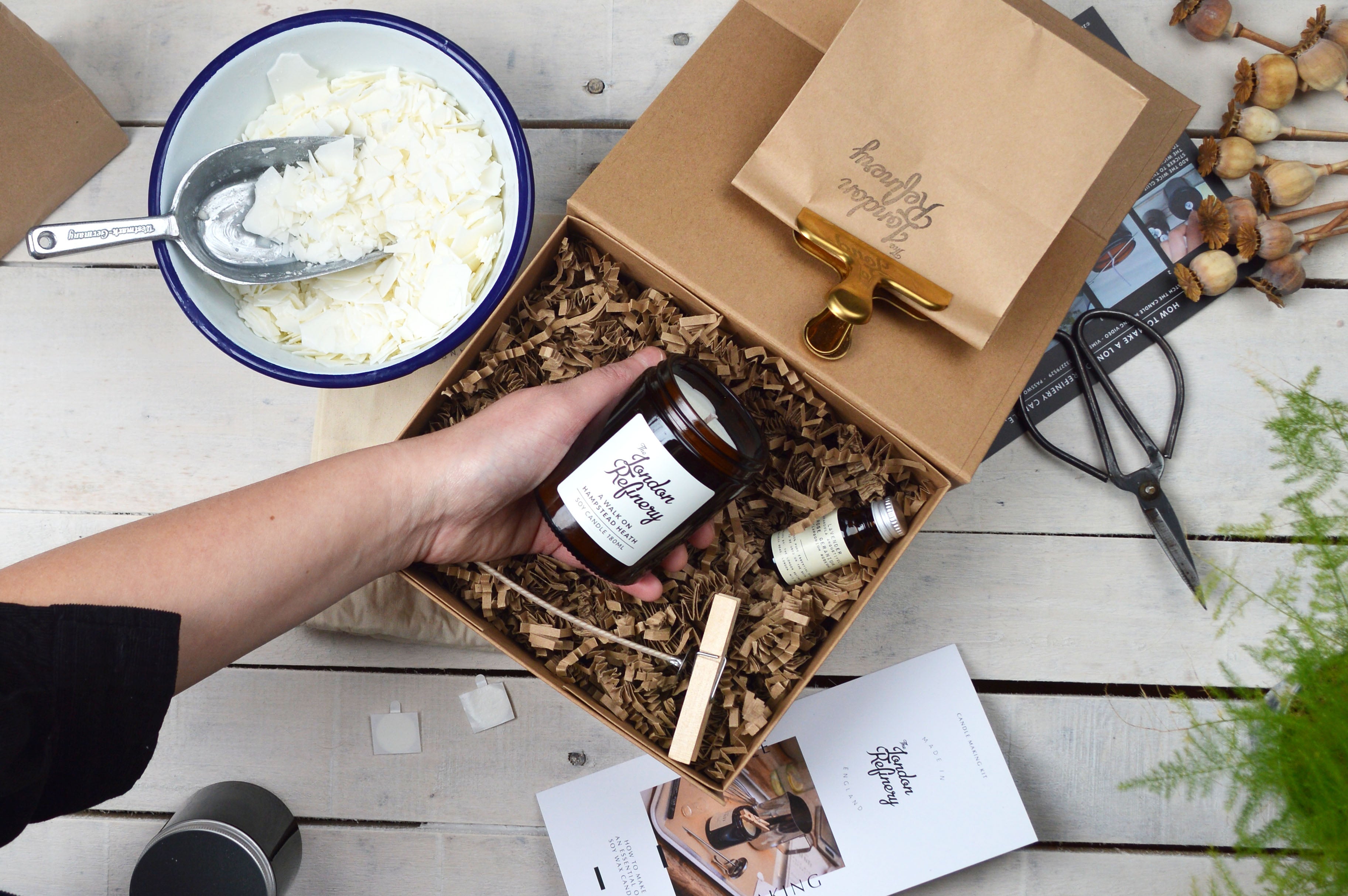 Starter Candle Making Kit + Film – The London Refinery